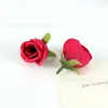 Cabezas de flores de rosa artificiales, capullos de flores, tela de seda, accesorios de flores para decoración de bodas DIY, materiales de rosa multicolor, venta al por mayor desde el fabricante