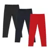 Pantalones de Seguridad para Niñas Delgados de Verano Anti-Mosquitos Niña Pequeña Color Caramelo Múltiples Piezas Leggings Seda de Leche Pantalones de Exportación