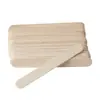 Suministros para arte de uñas al por mayor belleza depilación cera en barra palo de madera máquina para derretir cera palo de algodón palo de madera adecuado espátula de madera virutas de madera