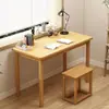 Mesa de Caligrafía, Mesa de Estudio para Escritura de Estudiantes, Mesa de Oficina Moderna Simple para Computadora, Estudio de Nuevo Estilo Chino, Mesa para Caligrafía y Pintura, Mesa de Té