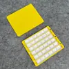 Esmalte de Uñas Pintura Acuarela Gel 36 Compartimentos Bandeja Magnética de Almacenamiento Caja de Plástico Mercancía Pequeña Transfronteriza