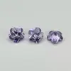 Zircón Flor de Ciruelo 3x3-12x12 mm Piedra Preciosa Wuzhou Flor de Zircón Rojo Púrpura Blanco Zircón Piedra Suelta de Color Accesorios Incrustación de Joyería