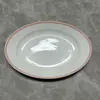 Nuevo plato de cerámica estilo chino para ganso asado y carne estofada de hotel, plato calentado con vela a fuego vivo para restaurante, vajilla de exhibición abierta