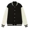 Chaqueta Deportiva de Algodón para Exteriores con Hombros Caídos, Estilo Béisbol, Chaqueta para Trabajo en Equipo Corporativo, Chaqueta Personalizada para Hombre con Cuello y Manga Larga
