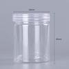 Spot 65 Calibre selado frasco de plástico de frutas secas Pet Jar perfumado chá embalagem Jar transparente tampa de rosca frasco de plástico