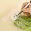 [Personalización Wo] Bolsa Densa, Bolsa Sellada con Tira de Color de Doble Costilla para Conservar Frescura, Bolsa de Pie Desmontable para Alimentos del Hogar para Conservar Frescura