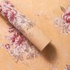 Zhuo Fibra Floral Louvre Envoltorio Floral Papel Calidez Tridimensional Estampado Engrosado Floral Regalo Papel para Envolver Flores