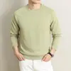 Sudadera Antibacteriana de Cuello Redondo para Hombre 10A con Aceite de Camelia, Nueva Moda Tendencia Otoño 2026 Camiseta Casual Base