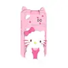 Juego Infantil Pequeño Teléfono Inteligente Funda Protectora de Silicona Teléfono de Juego de Dibujos Animados Cubierta de Cámara Infantil Multilenguaje