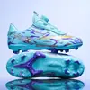 Zapatos de fútbol profesionales con tacos largos para niñas, estudiantes de primaria, entrenamiento de competición, zapatos de tacos especiales innovadores para niñas