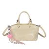 Novo Produto Transfronteiriço Simples Nicho Casual Alta Qualidade Portátil Bolsa Balde Versátil Feminina para Deslocamento Cor Sólida Bolsa Transversal