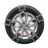 Cadena antideslizante para neumáticos de coche cadena para coche todoterreno SUV furgoneta universal engrosada nieve barro apriete de emergencia