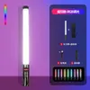 Luz de palo de fotografía RGB Ruifutu, luz de relleno fotográfica de mano para fotografía al aire libre, transmisión en vivo, escenas nocturnas e iluminación de la parte inferior del rostro