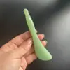 Palo de Jade para Estirar Músculos Faciales, Palo de Masaje de Belleza Facial, Palo para Estirar Músculos Oculares, Raspador para Puntos de Acupuntura de Meridianos de la Cabeza