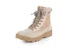 Botas de combate cor de areia direto da fábrica Botas do deserto Amu Botas SFB de lona respiráveis botas cor de areia botas de lona para deserto