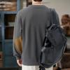 Sudadera Vintage de Alta Resistencia para Hombre, Marca de Moda, Nuevo Modelo Primavera y Otoño 2026, Bloques de Color, Bordada, Top Chaqueta Estilo Americano Genial