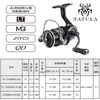 Dawa 23 Novo Modelo Carretilha de Spinning Tatula Spider para Pesca em Água Doce e Salgada, Adequado para Robalo e Peixe-Cabeça-de-Cobra