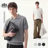 Camisa Polo Tricotada Estilo Minimalista Old Money de Alta Qualidade para Homens e Mulheres, Polo de Manga Curta com Gola Reversível de Verão15