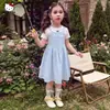Vestido de Verano para Niñas 2026 Nuevo Estilo para Niños Mayores, Fresco y Elegante Vestido de Tirantes Falso Dos Piezas con Diseño de Hello Kitty