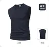Chaleco de Verano sin Mangas Transfronterizo al por Mayor Camiseta de Secado Rápido Deportiva Baloncesto Running Maratón con Logo y Estampado Gráfico