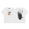 REVENGE XXXTentacion Mismo Estilo Calle Alta Americana Verano Camiseta para Hombre y Mujer Palma Mickey Corazón Roto