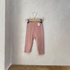 Pantalones para recién nacidos, color liso, simples, de terciopelo fino, leggings acanalados elásticos, pantalones unisex de terciopelo fino para bebé en primavera