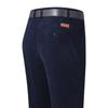 Perki canguro invierno grueso pana pantalones de pana para hombre de mediana edad pantalones casuales pantalones de cintura alta para mediana edad y ancianos