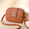 Más fácil para combinar Bolso de mamá Bolso de hombro para mujer Moda de verano Bolso bandolera Textura de cuero suave Bolso pequeño Bolso cuadrado pequeño Pu