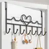 Estante de Almacenamiento con Gancho para Puerta Personalizado para Uso Doméstico, Gancho para Ropa sin Taladro para Dormitorio y Cocina, Gancho Multifuncional para Abrigos