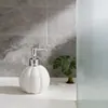 Frasco de Loção de Cerâmica de Abóbora Criativa Transfronteiriça Mais Vendido na Amazon Frasco de Cerâmica com Bomba Frasco de Cerâmica para Álcool em Gel