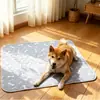 Tapete higiênico lavável para pets, tapete para urina de cachorro à prova de urina e umidade, fralda não molha, tapete de dormir refrescante para gatos e cachorros, tapete de cuidados