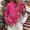 Estilo novo 2026, dropshipping disponível, camisa de manga comprida 3D impressa para exportação, camisa masculina primavera/outono, direto do fabricante