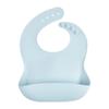 Babadores de Silicone à Prova d'Água, Óleo e Manchas para Bebê, Bolsas de Silicone para Saliva para Comer Bebê, Resistentes à Desinfecção em Alta Temperatura