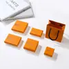 Caja de Empaque para Joyería, Caja de Empaque de Joyería de Gama Alta para el Día de San Valentín, Collar, Anillo, Pulsera, Caja de Joyería con Tapa Cielo y Tierra al por Mayor