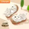 Wei Jun Yi Sandalias de Pie para Bebé Niña Verano Suela Suave Antideslizantes Zapatos de Princesa Zapatos de Bebé Sandalias para Niña Zapatos Funcionales