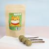 Snack Molar para Gato Dibujo Animado Hierba Gatera Snack para Gato Polígono Paleta Aliento Fresco Snack Dental para Mascota