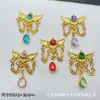 Asas de Anjo Asas Corrente de Franjas Pingente DIY Pulseira de Contas Colar Brincos Pingente Acessórios de Joia Material
