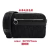 Nuevo Bolso de Hombro de Lona Versátil para Hombre, Bolso Cruzado Jacquard Bordado con Cremallera, Bolso Cruzado Versátil con Anillo