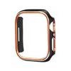 Para Apple Watch 6iwatch7 funda protectora galvanizada de dos colores funda de PC media cubierta funda applewatch se
