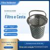Estoque Disponível Cesta de Malha para Filtro Atacado Aço Carbono Aço Inoxidável Cesta de Malha para Filtro Filtração de Líquido de Alta Eficiência Elemento Filtrante Pneumático