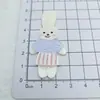Coelho de Desenho Animado, Urso, Filhote de Cachorro, Patch de Acrílico, Acessórios para Joias DIY, Capa de Celular, Patch para Material de Presilha de Cabelo