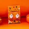 Nuevos Pendientes de Halloween Transfronterizos Europeos y Americanos para Mujer, Colgantes Creativos de Cabeza de Calabaza Fantasma, Pendientes de Diseño Irregular para Mujer