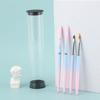 Set de 14 piezas de bolígrafos de manicura degradados azul y rosa para puntos de venta transfronterizos, set de 14 piezas, pintado, línea de arrastre, difuminado, bolígrafo de fototerapia, herramientas de manicura