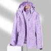 Ropa de exterior para mujer, marca de moda de primavera y otoño, conjunto de dos piezas extraíble tres en uno, ropa de montañismo de camuflaje grueso con forro polar para hombre.