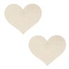 Pegatinas para Pezones para Pechos Pequeños, Pegatinas Desechables Autoadhesivas con Forma de Corazón, Pegatinas para Pezones de Satén de Seda Anti-Exposición, Mini Invisibles y Sin Rastro
