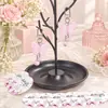 Conjunto de chaveiro de borboleta criativo transfronteiriço com caixa de doces para casamentos, festas e reuniões, acessório de pingente para sacola de presente