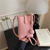 Bolso Pequeño Transfronterizo para Mujer 2026 Nuevo Estilo Color Macarrón Bolso para Teléfono Móvil para Salidas de Verano, Bolso Ligero y Versátil de Hombro Cruzado