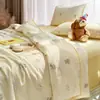 Colcha de Algodón de Verano para Dormitorio Individual, Nuevo Modelo 2026, Colcha de Verano Lavable a Máquina, Colcha para Aire Acondicionado, Relleno de Colcha