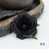 Flores de Camelia Simuladas con Hojas 7cm Broche de Camelia Sombrero Bolsa Decoración DIY Flor de Muñeca para Dama de Honor Foto Dinastía Han