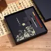 Cuaderno Tejido de Bambú Estilo Chino A5 Grueso Bloc de Notas de Negocios Creativo Tendencia Nacional Retro Corporativo Logo Personalizado